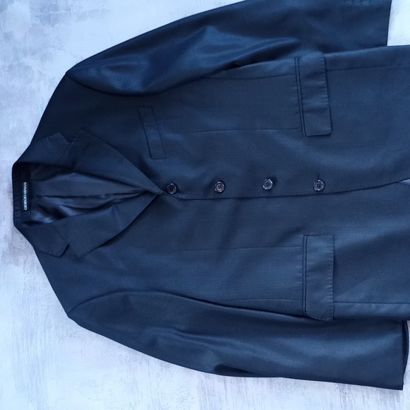 Vintage 1980s Style Giorgio Armani Suit Super 150 - Picture 8 of 13